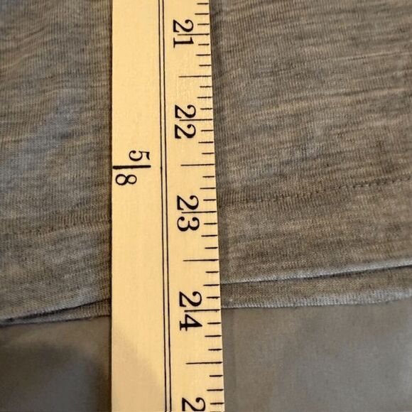 Lafayette 148 Wool Elastane Blend Gray 3/4 Sleeve V-Neck Women's Top Size Small - Picture 7 of 9